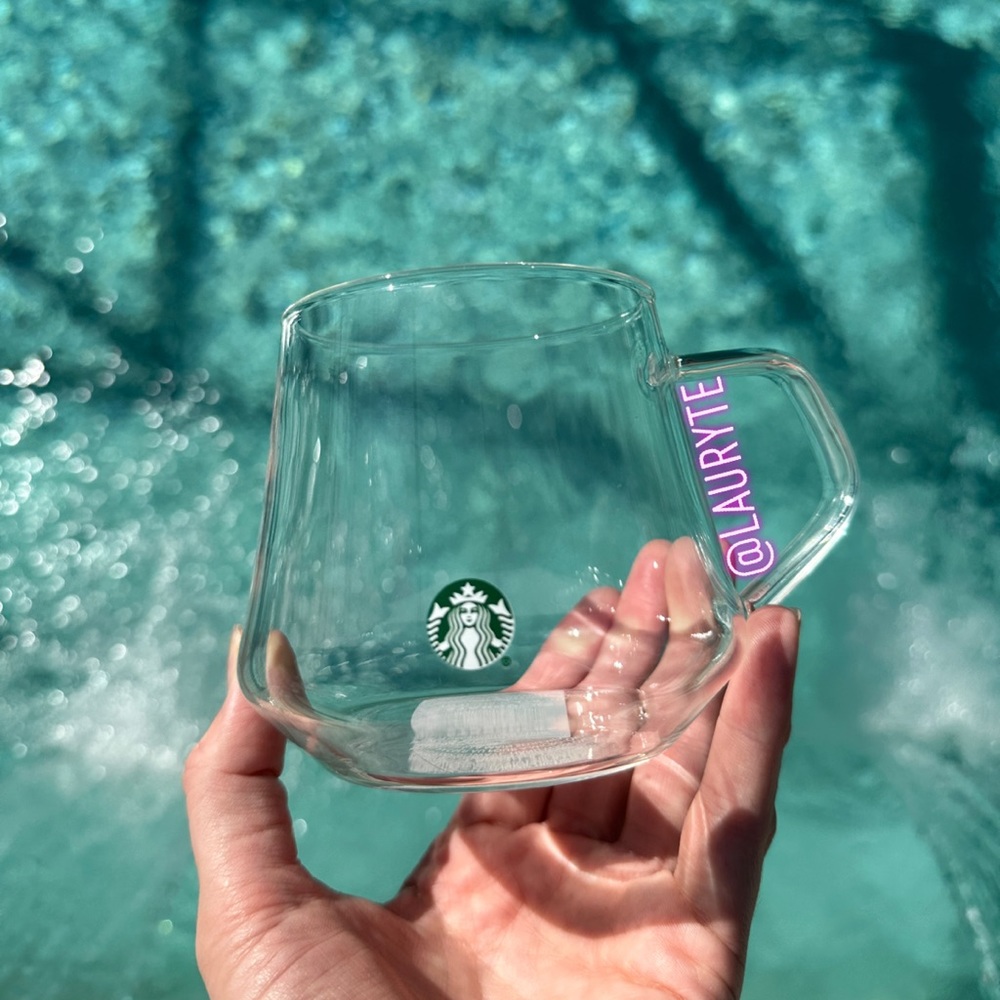 Starbucks 2023 Clear Glass Cup